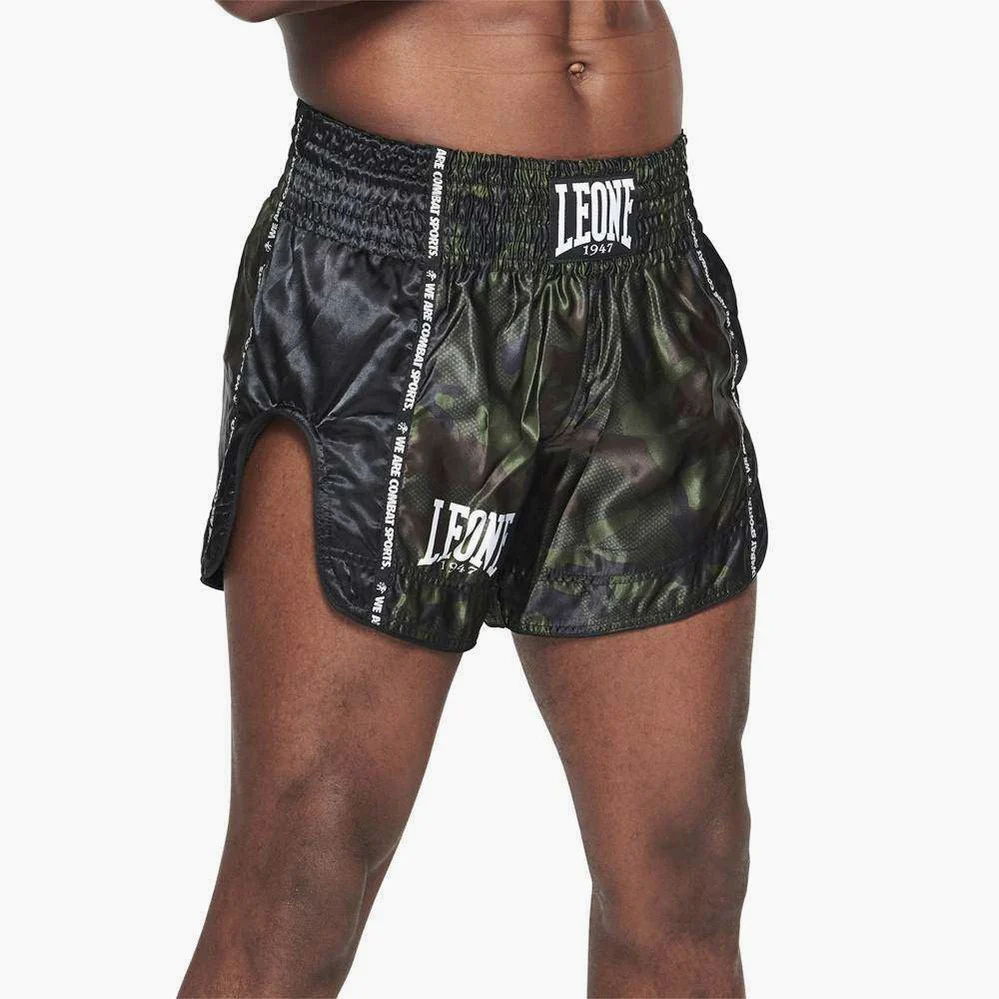 Calções de Kickboxing-Thai Leone Camo AB961  - Image 7