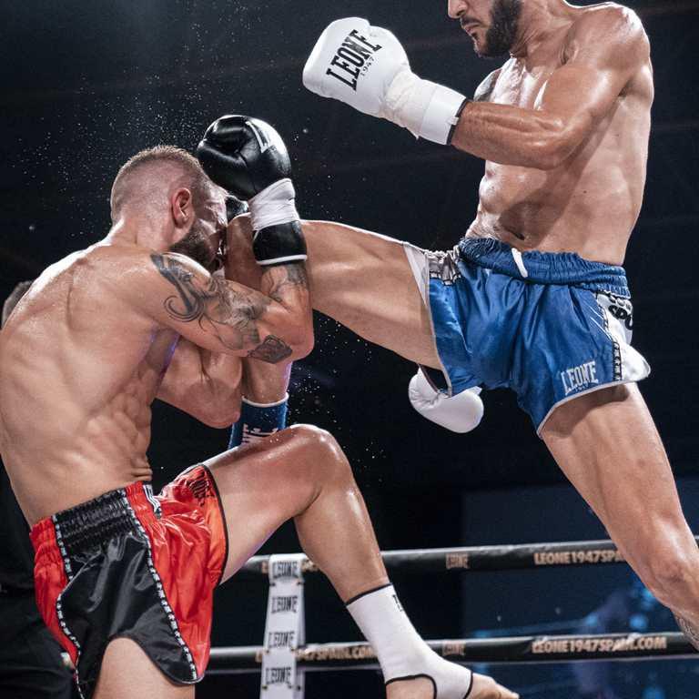 Calções de Kickboxing-Thai Leone Treinamento AB760  - Image 9