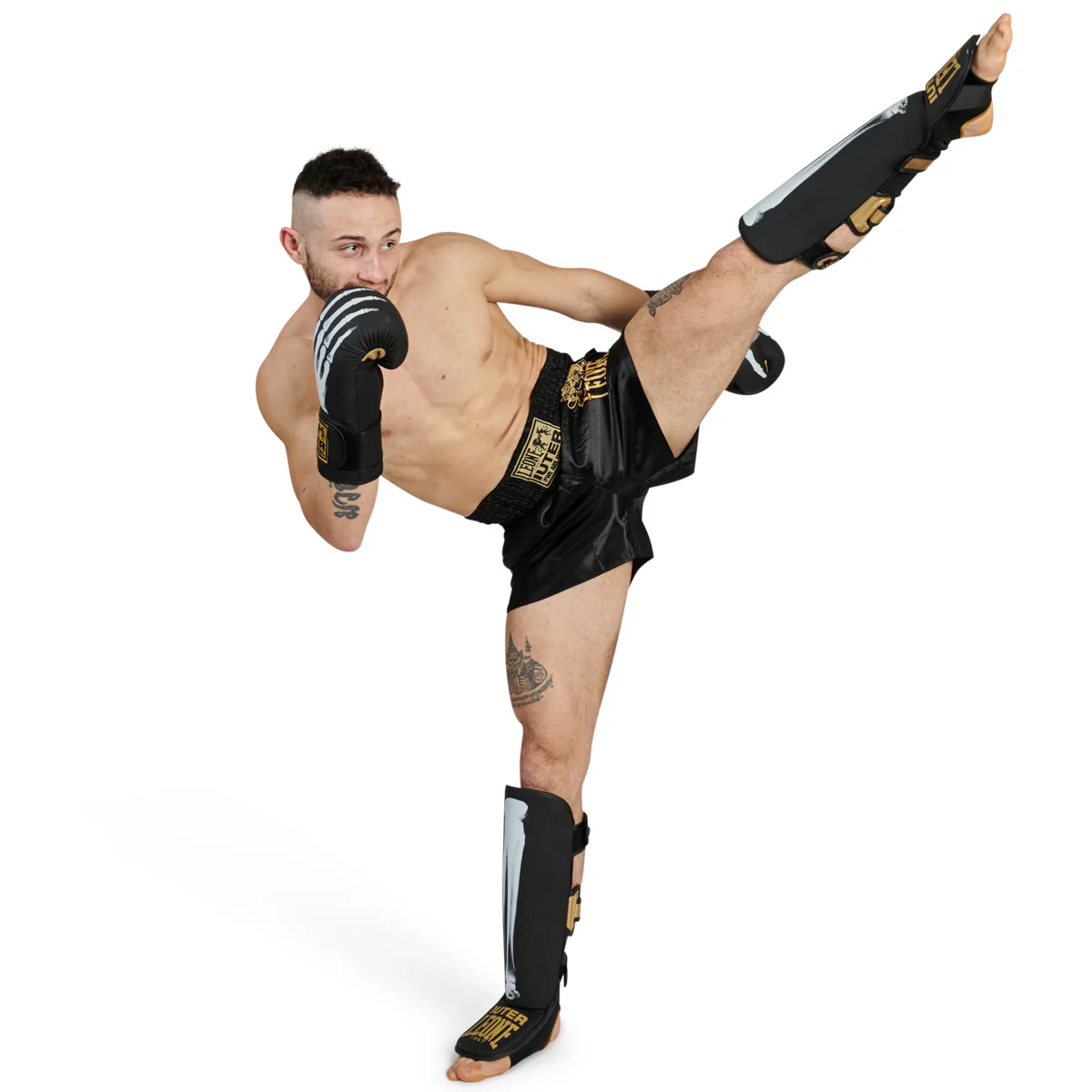 Calções de Kickboxing-Thai Leone IUTER AB02IU  - Image 10
