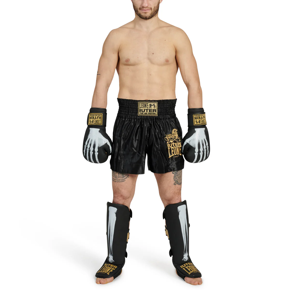 Calções de Kickboxing-Thai Leone IUTER AB02IU  - Image 8