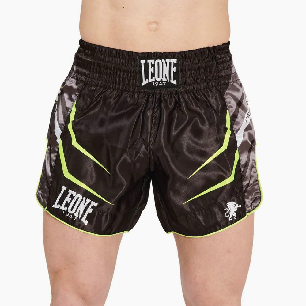 Calções de Kickboxing-Thai Leone Revo Fluo AB964F 