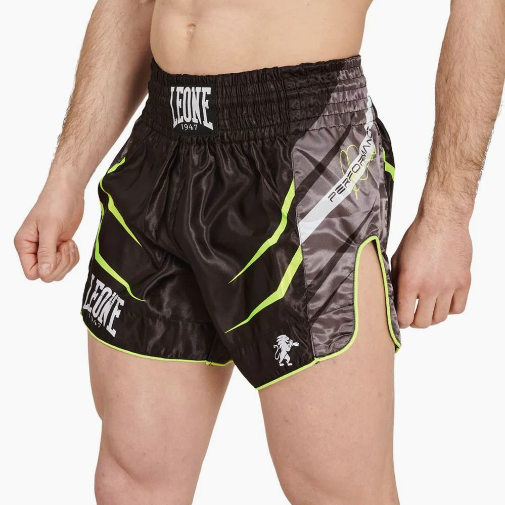 Calções de Kickboxing-Thai Leone Revo Fluo AB964F  - Image 3