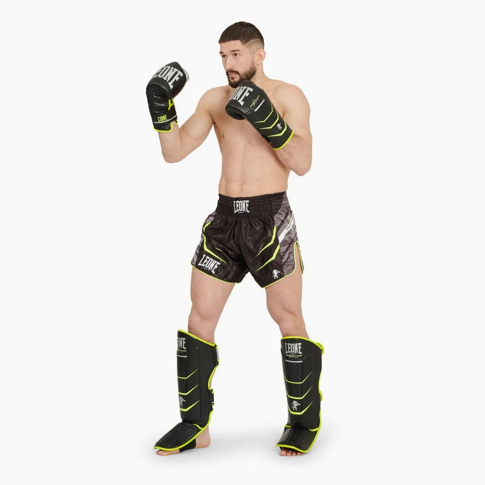 Calções de Kickboxing-Thai Leone Revo Fluo AB964F  - Image 6