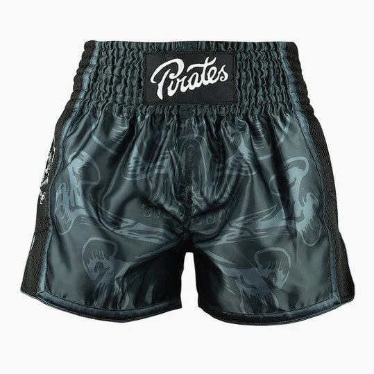 Calções de Kickboxing-Thai Pride or Die Pirate V2 