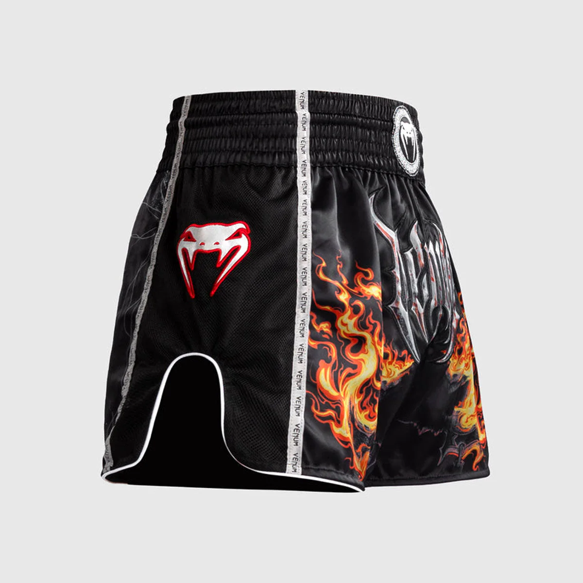 Calções de Kickboxing-Thai Venum Gladiator 5.0 Preto-Laranja  - Image 2