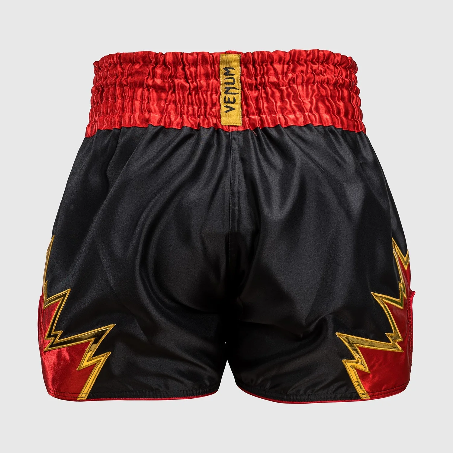 Calções de Kickboxing-Thai Venum Inferno Preto-ouro-vermelho  - Image 4