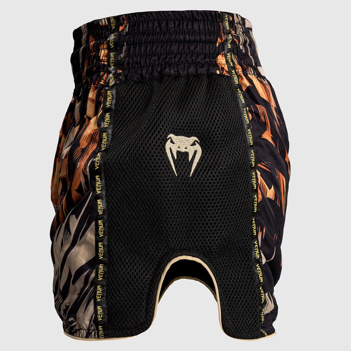 Calções de Kickboxing-Thai Venum Tigre Preto Laranja  - Image 4