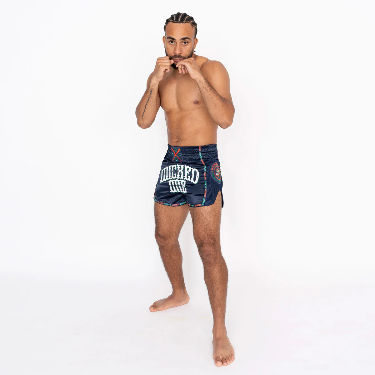 Calções de Kickboxing-Thai Wicked One Block  - Image 11