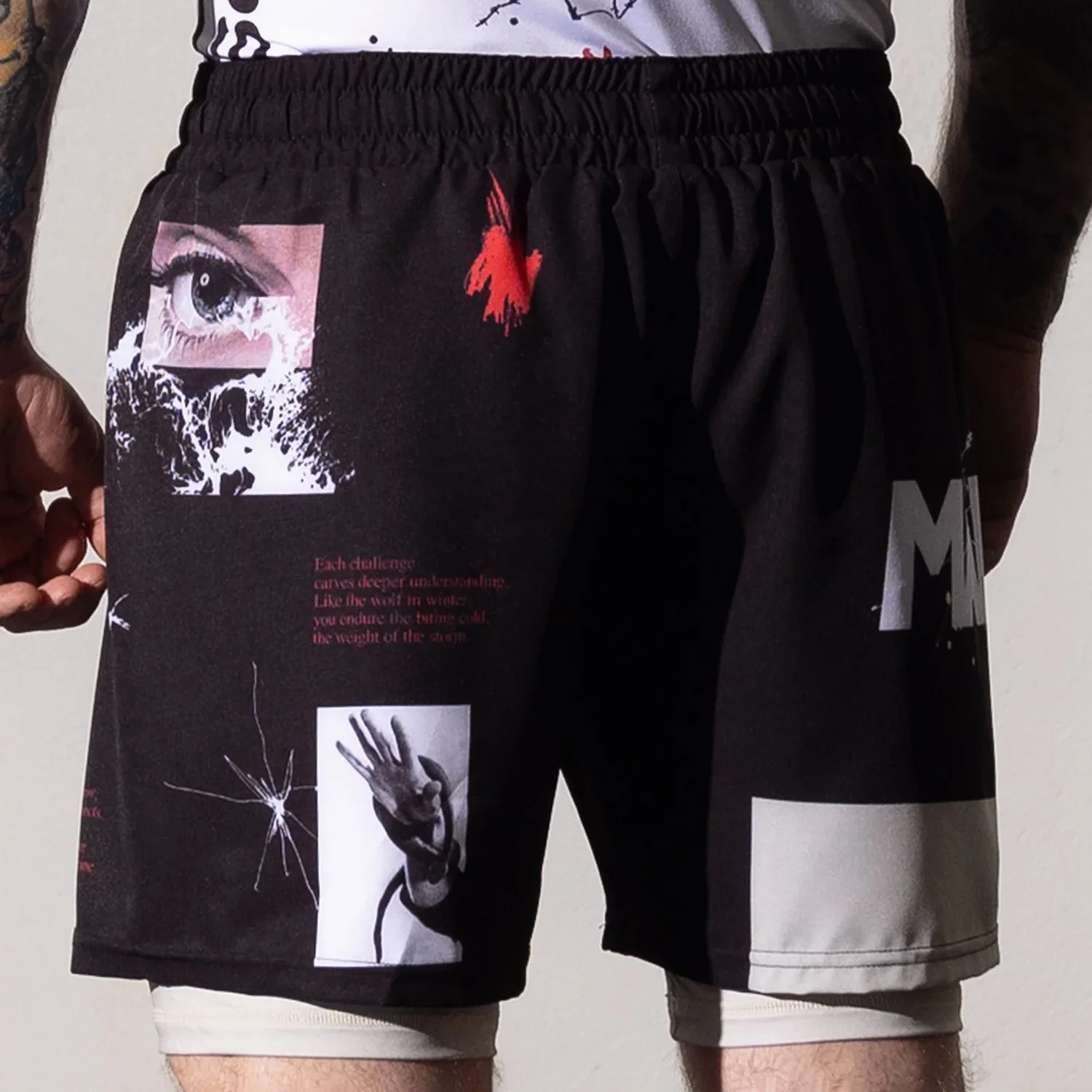 Calções de MMA Manto Overcome - Image 3