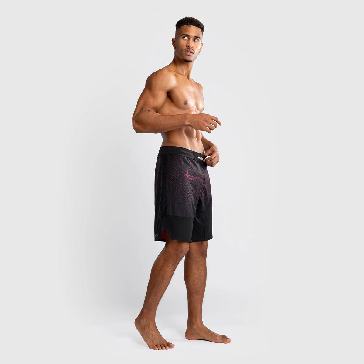 Calções de MMA Venum G-Fit Air Preto-vermelho  - Image 3