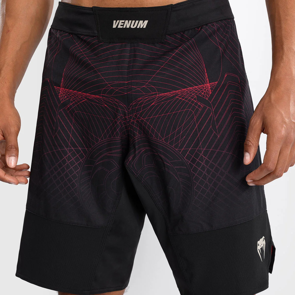 Calções de MMA Venum G-Fit Air Preto-vermelho  - Image 4