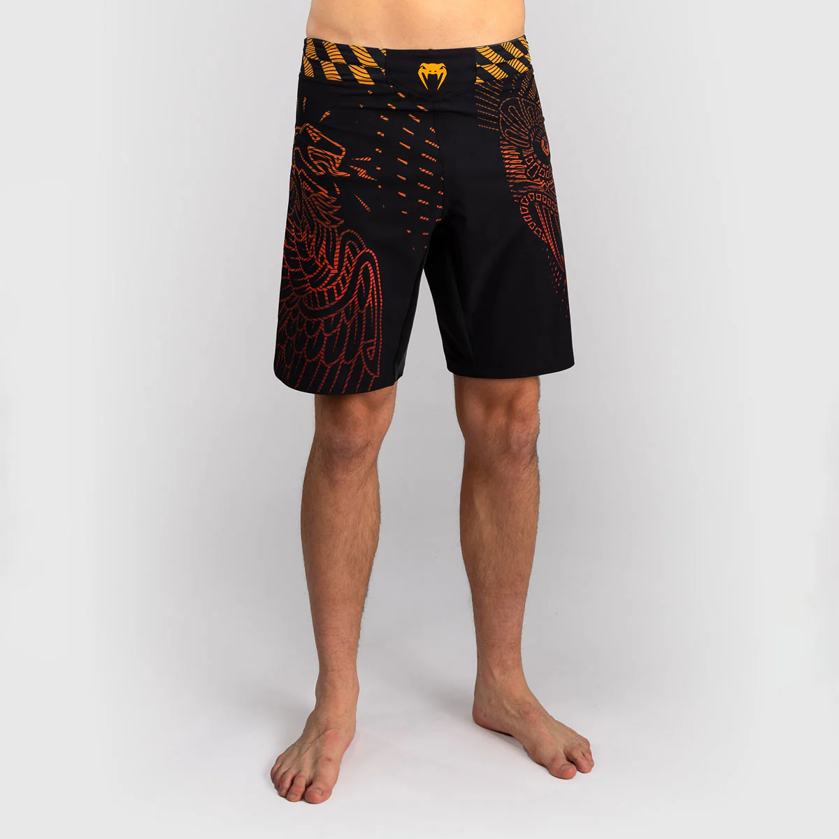 Calções de MMA Venum Quetzal Fury Preto-vermelho 