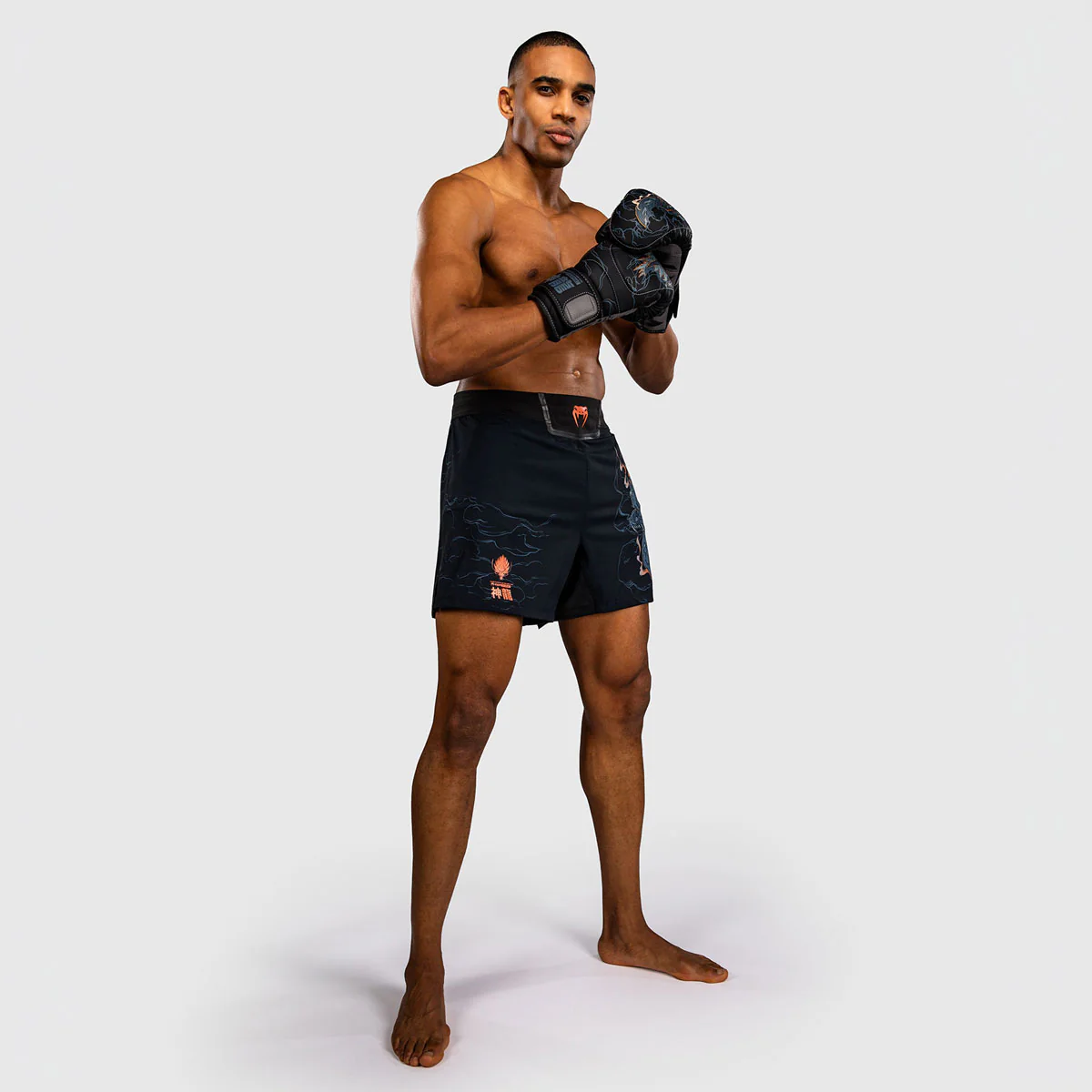 Calções de MMA Venum Thunder Dragon Preto  - Image 4