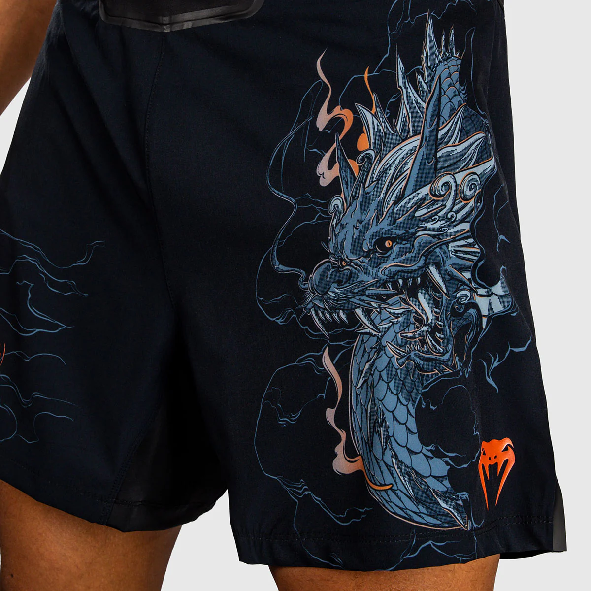 Calções de MMA Venum Thunder Dragon Preto  - Image 5