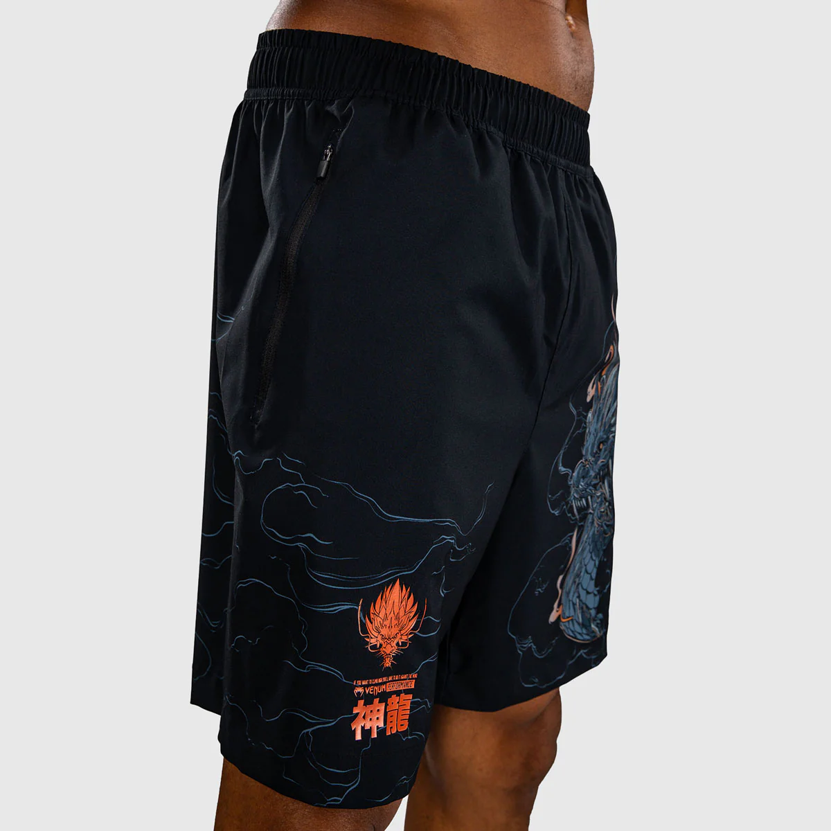 Calções de treino Venum Thunder Dragon Preto  - Image 7