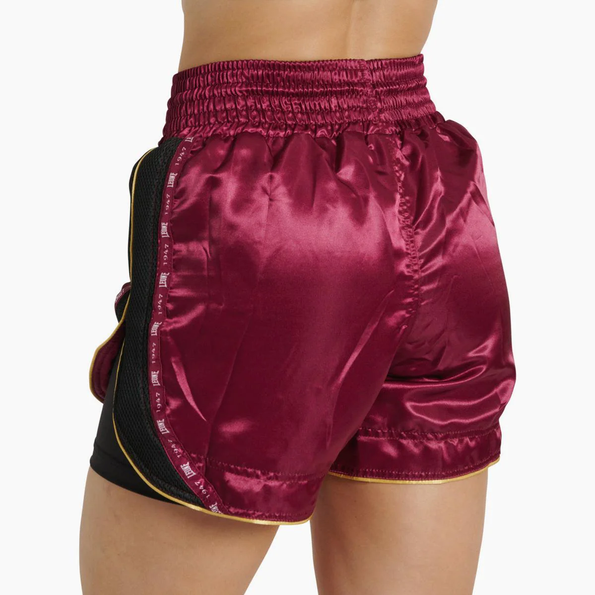 Calções kick-tailandeses mulher Leone Classic AB882 Roxo  - Image 2