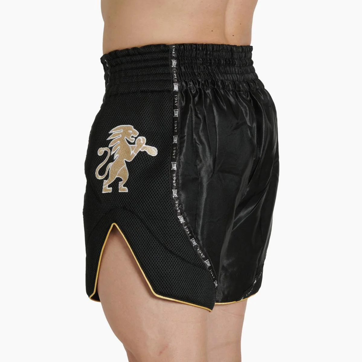 Calções kick-tailandeses Leone Classic AB881 Preto  - Image 3