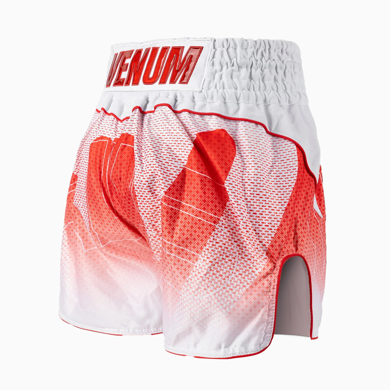 Calções kick-tailandeses RWS x Venum 2.0 Branco-vermelho  - Image 3
