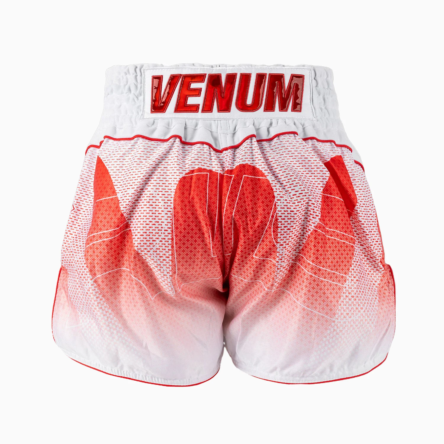 Calções kick-tailandeses RWS x Venum 2.0 Branco-vermelho  - Image 4