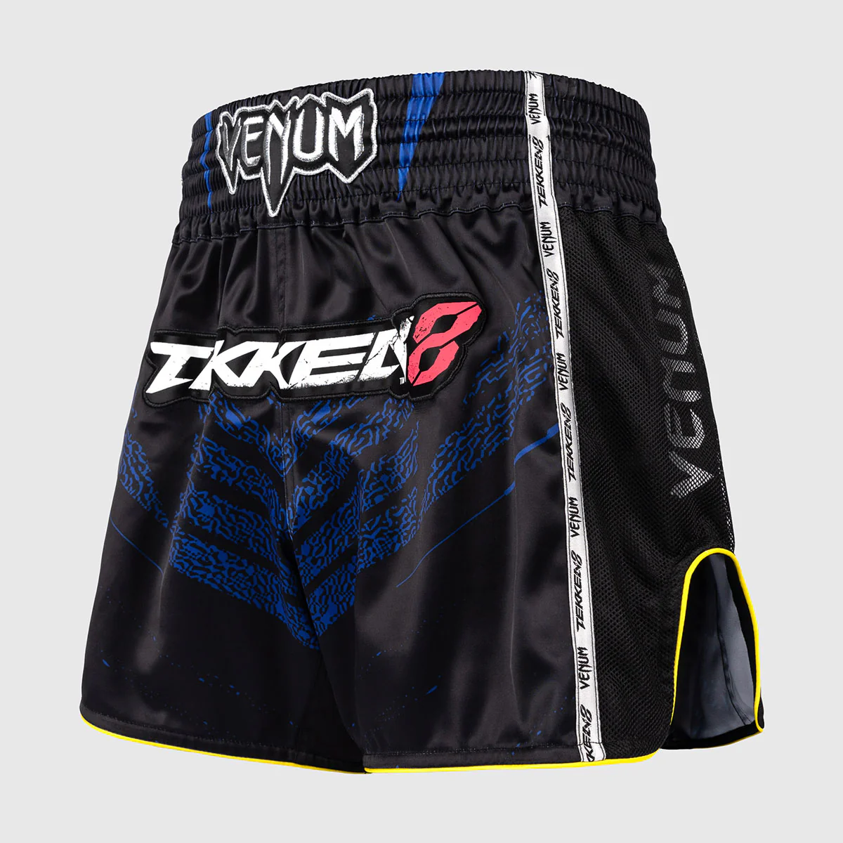 Calções kick-tailandeses Venum Tekken 8 King Preto-amarelo  - Image 2