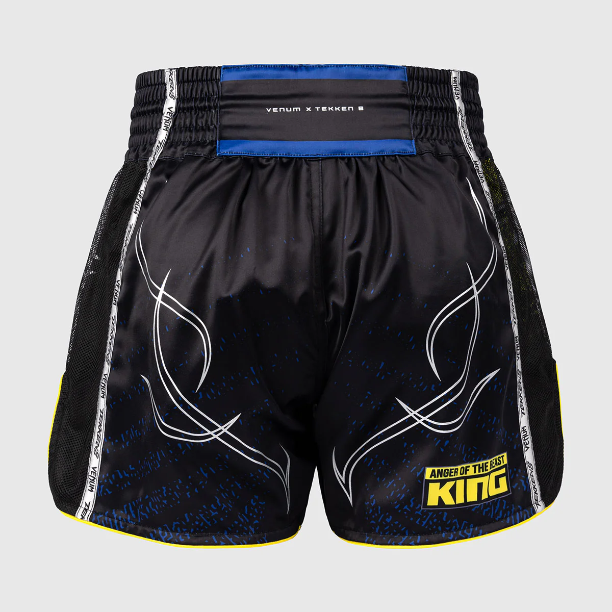 Calções kick-tailandeses Venum Tekken 8 King Preto-amarelo  - Image 4