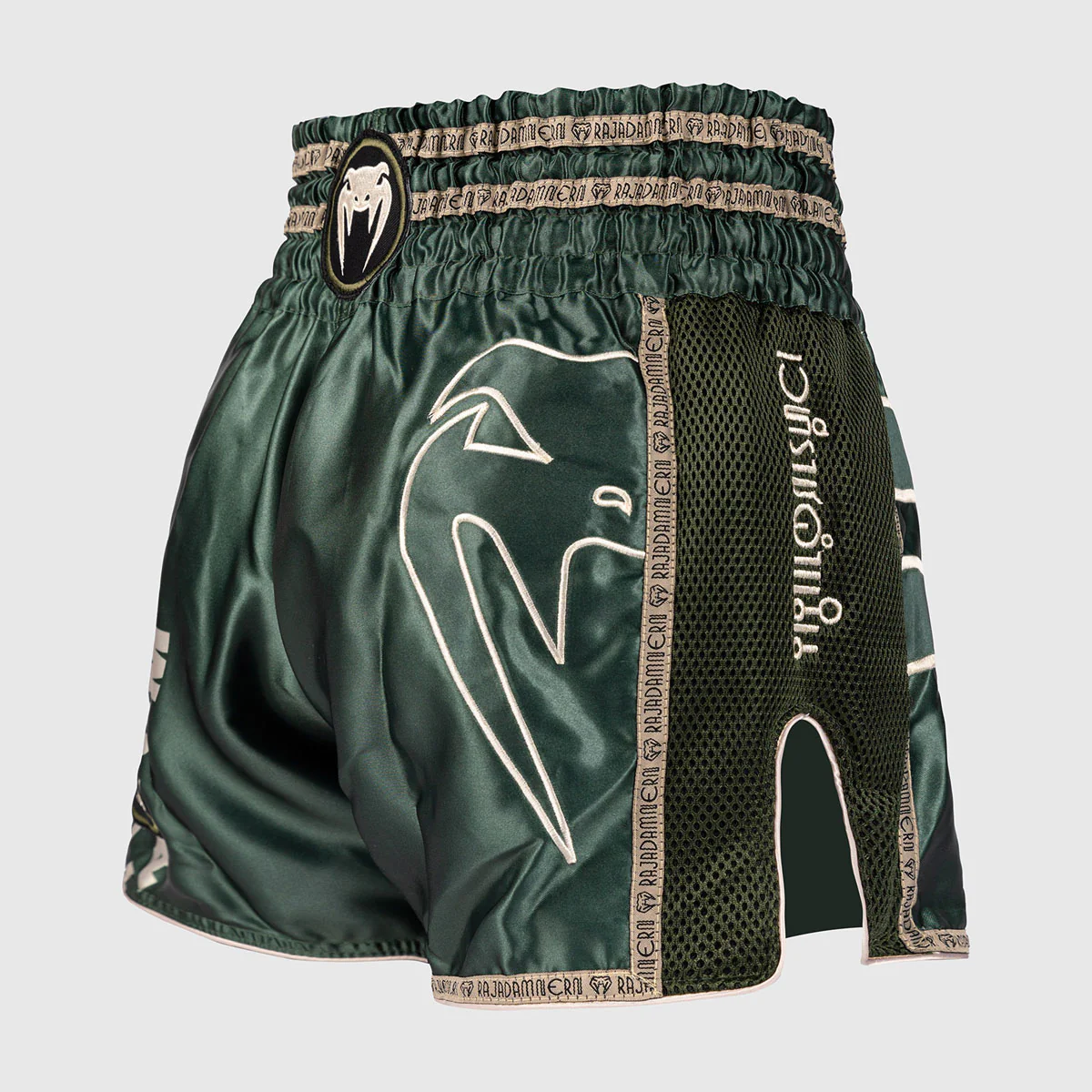 Calções kick-tailandeses Venum x Rajadamnern Verde - Image 3