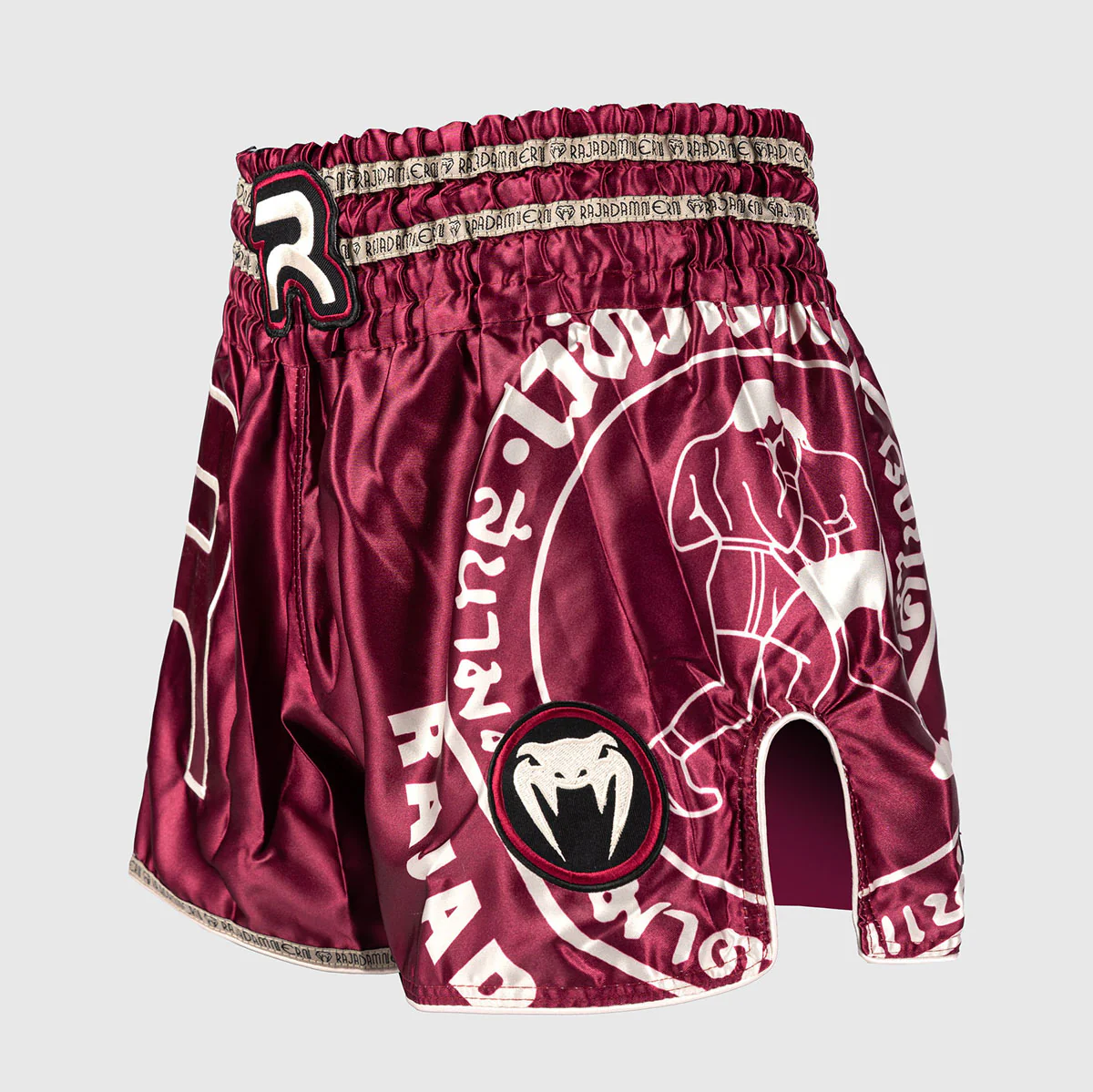 Calções kick-tailandeses Venum x Rajadamnern Vermelho  - Image 3