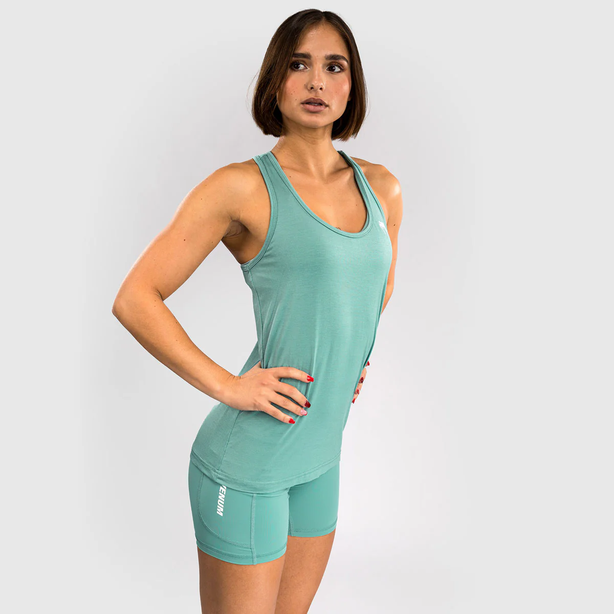 Camisola Mulher Venum Essential Verde água  - Image 2