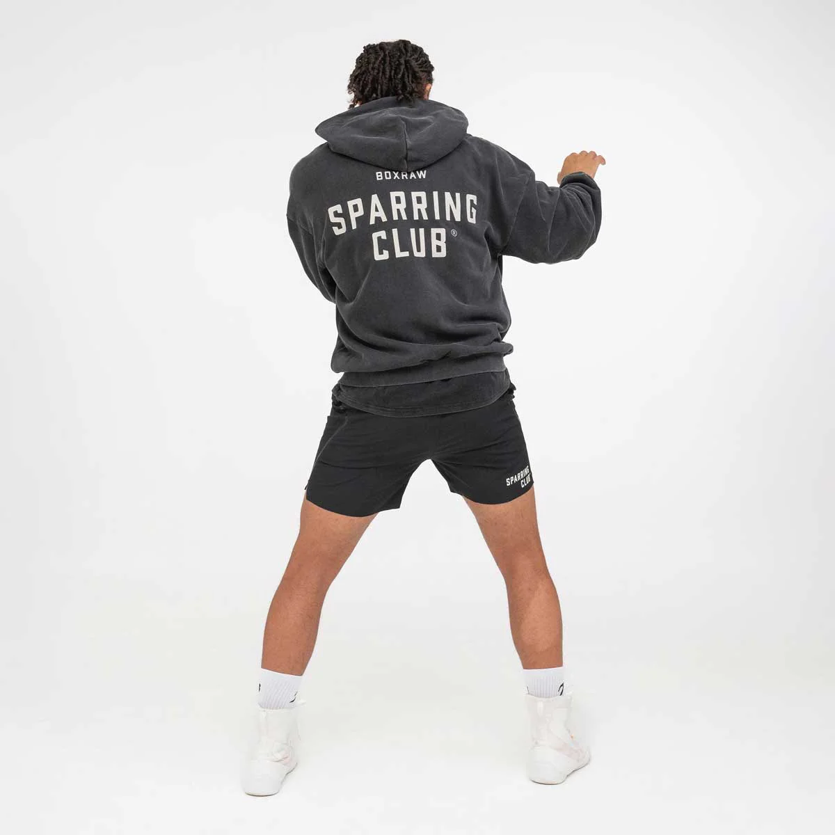 Casaco Boxraw Sparring Club Oversize com capuz e fecho  - Image 4