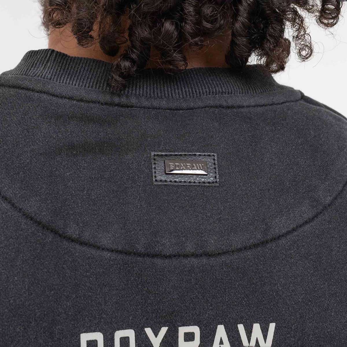 Sweatshirt Boxraw Sparring Club Oversize Preto - Image 8