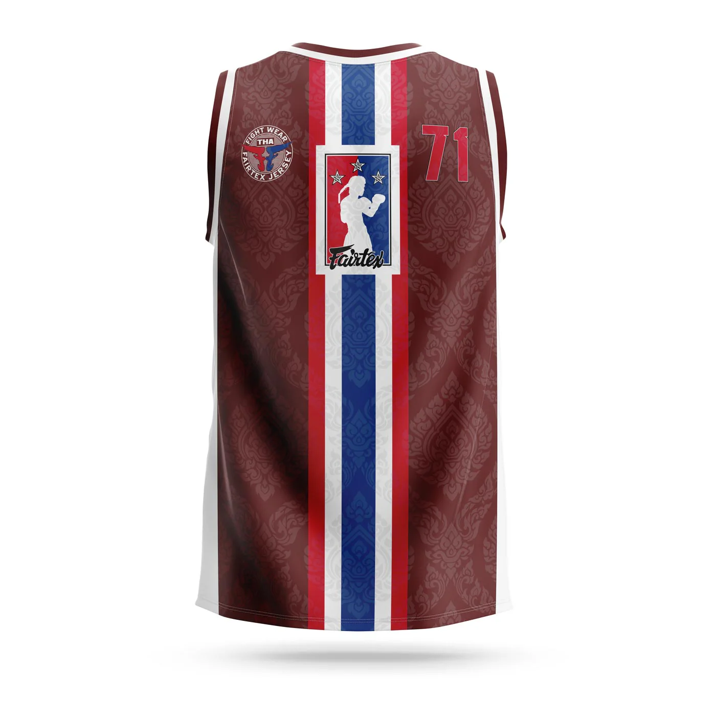 Camisola Fairtex Jersey NBA JS19 Castanho  - Image 2