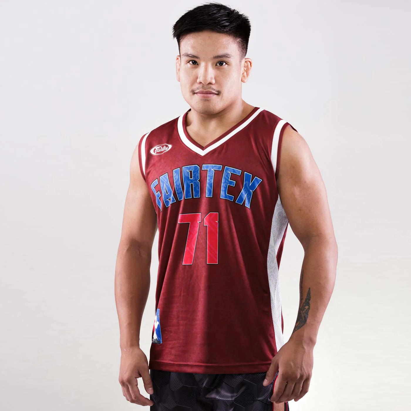 Camisola Fairtex Jersey NBA JS19 Castanho  - Image 3