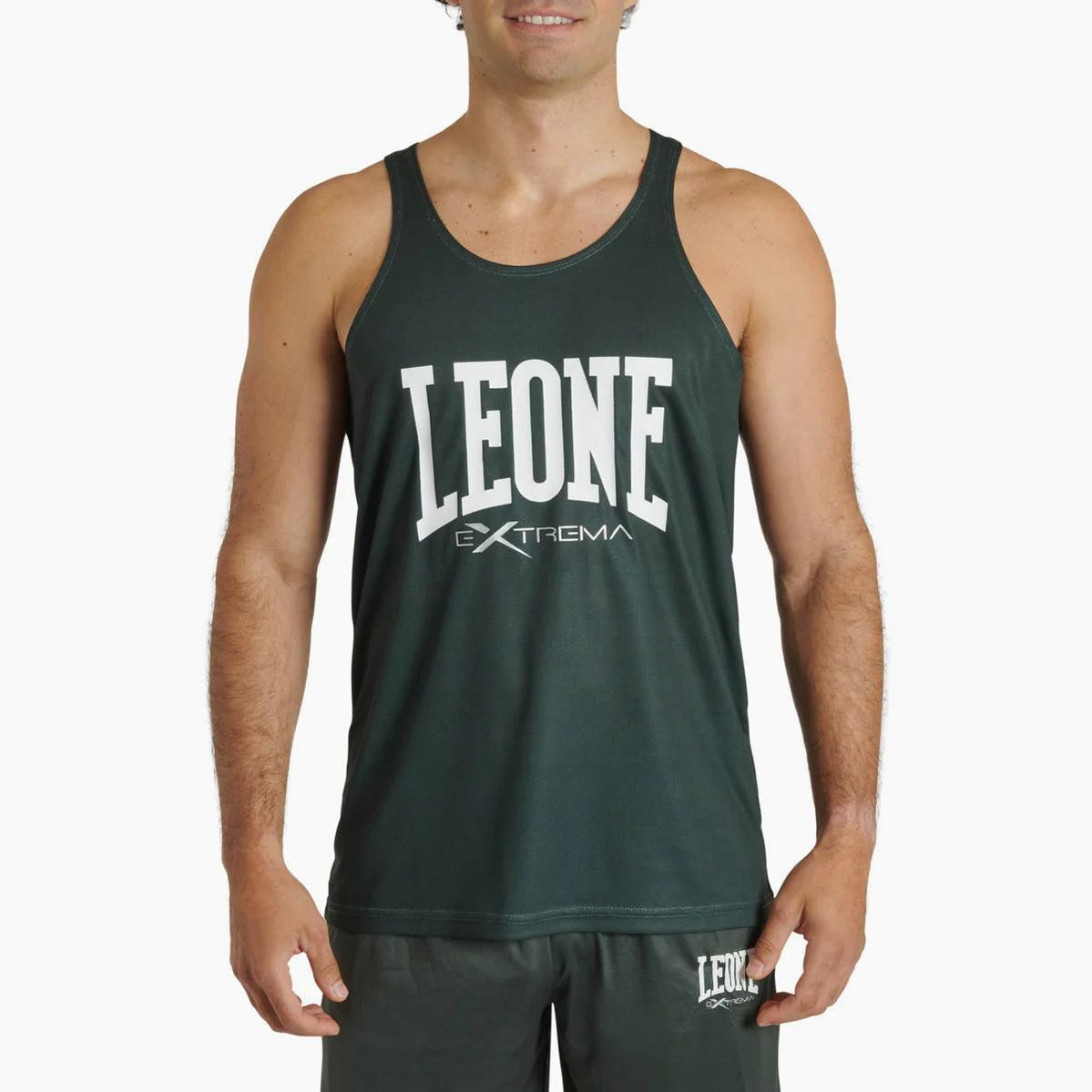 Camisola Leone Logo ABX118 Verde 