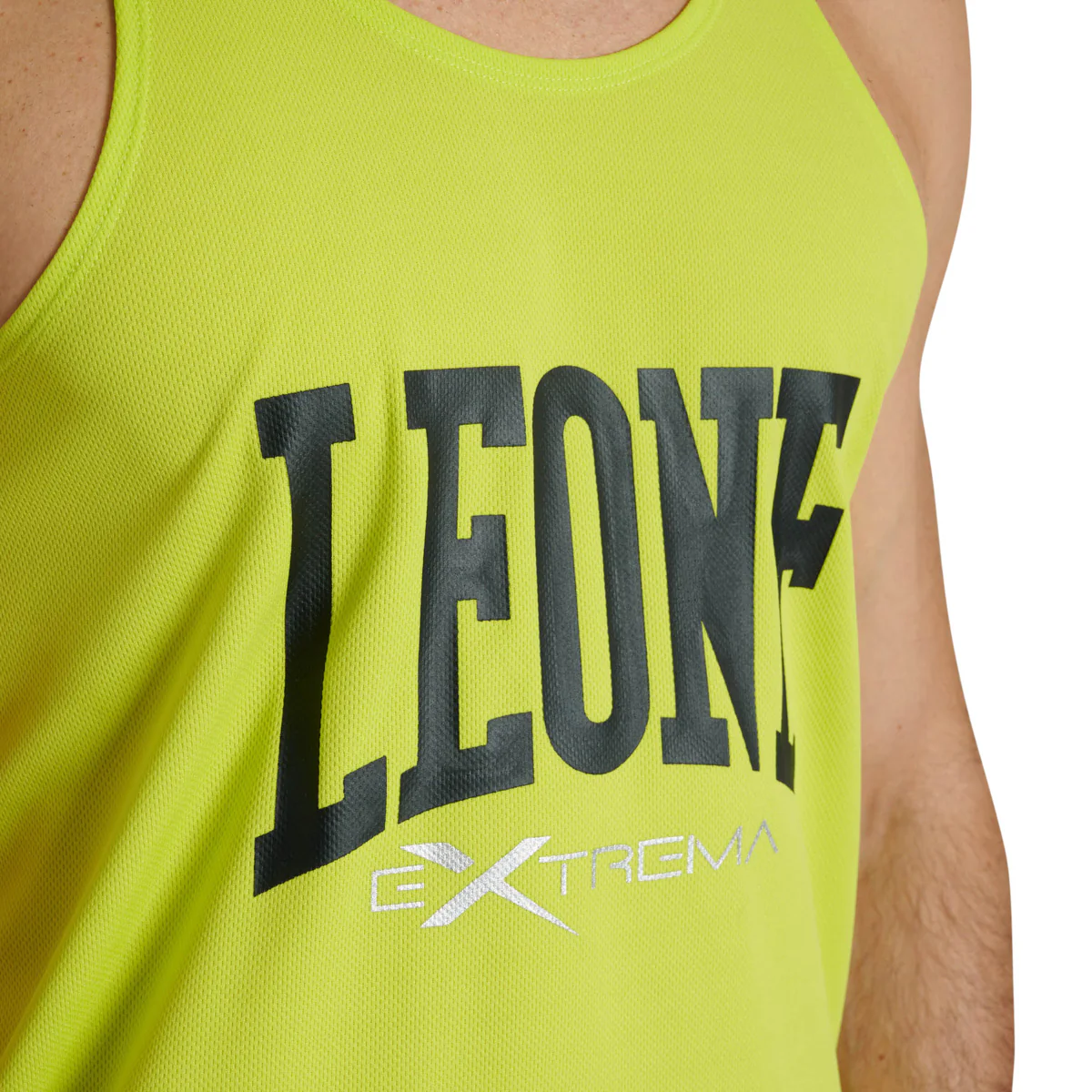 Camisola Leone Logo ABX118 Verde lima  - Image 3