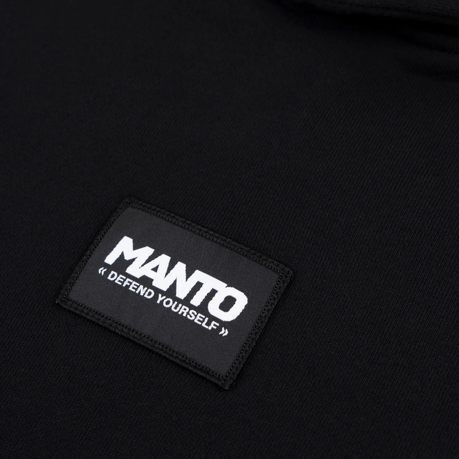 Camisola Manto Label 25 Oversize com capuz Preto  - Image 3
