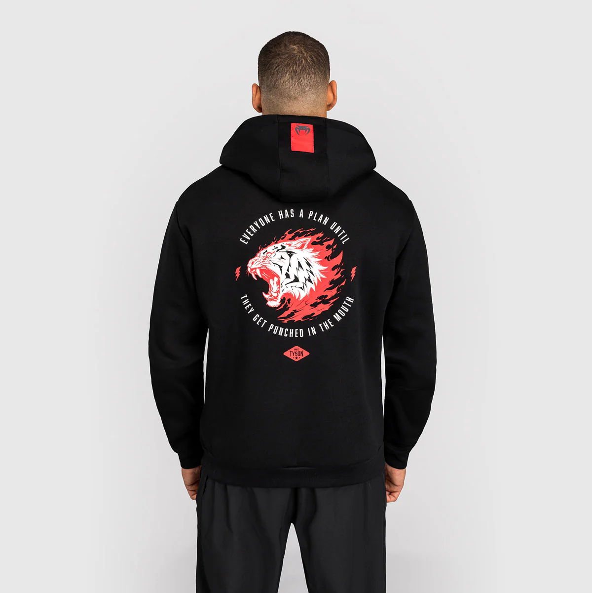 Sweatshirt Venum x Mike Tyson Tiger com capuz Preto 