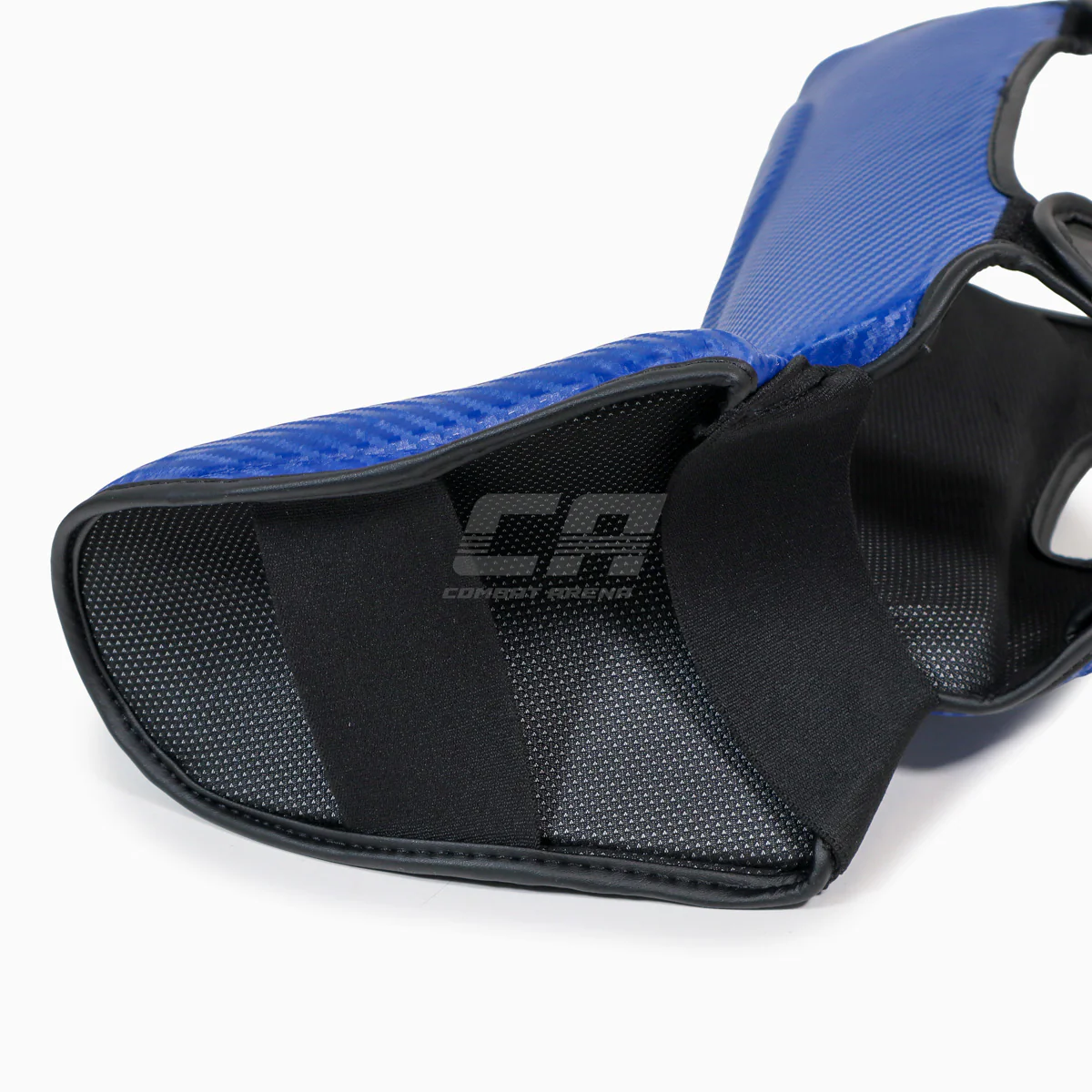 Caneleiras com parapiede Adidas Pro Kickboxing WAKO Azul-branco  - Image 6
