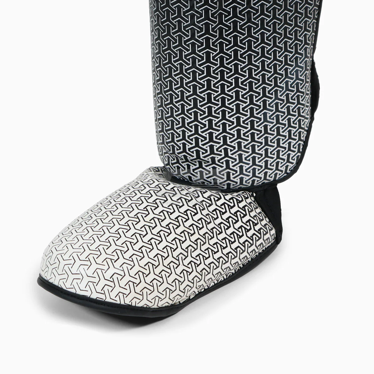 Caneleiras com para-pé Adidas Pro Kickboxing WAKO Preto-branco  - Image 5