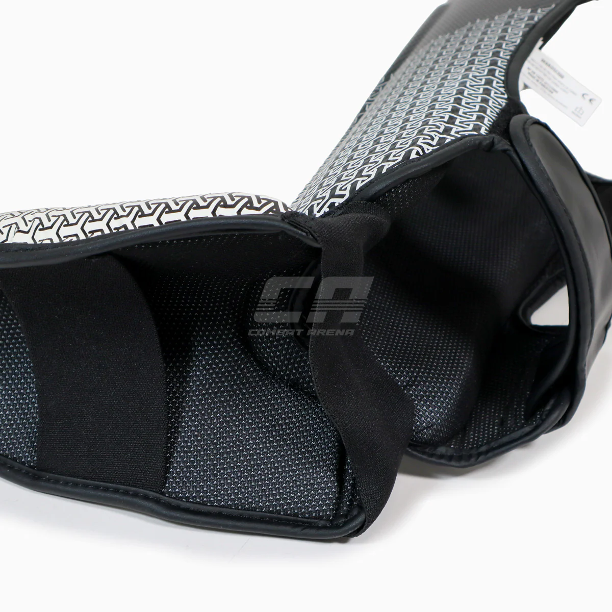 Caneleiras com para-pé Adidas Pro Kickboxing WAKO Preto-branco  - Image 7