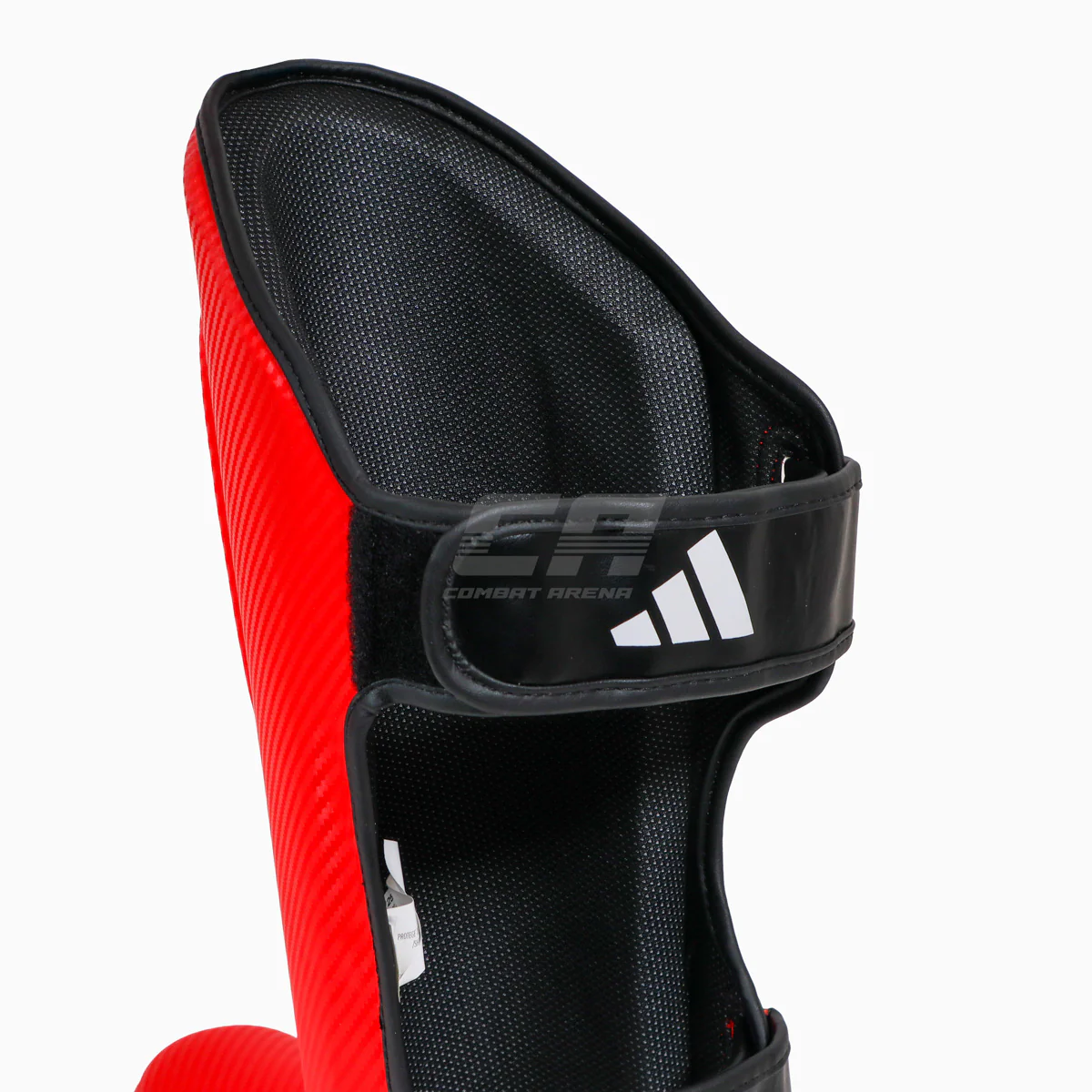 Caneleiras com parapeito Adidas Pro Kickboxing WAKO Vermelho-branco  - Image 4