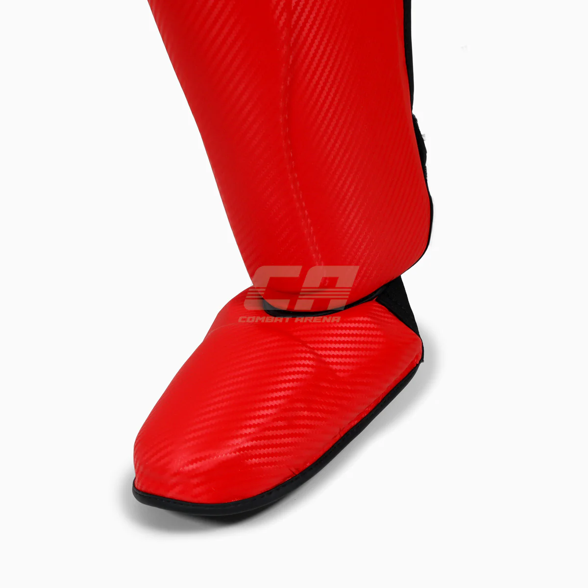 Caneleiras com parapeito Adidas Pro Kickboxing WAKO Vermelho-branco  - Image 5