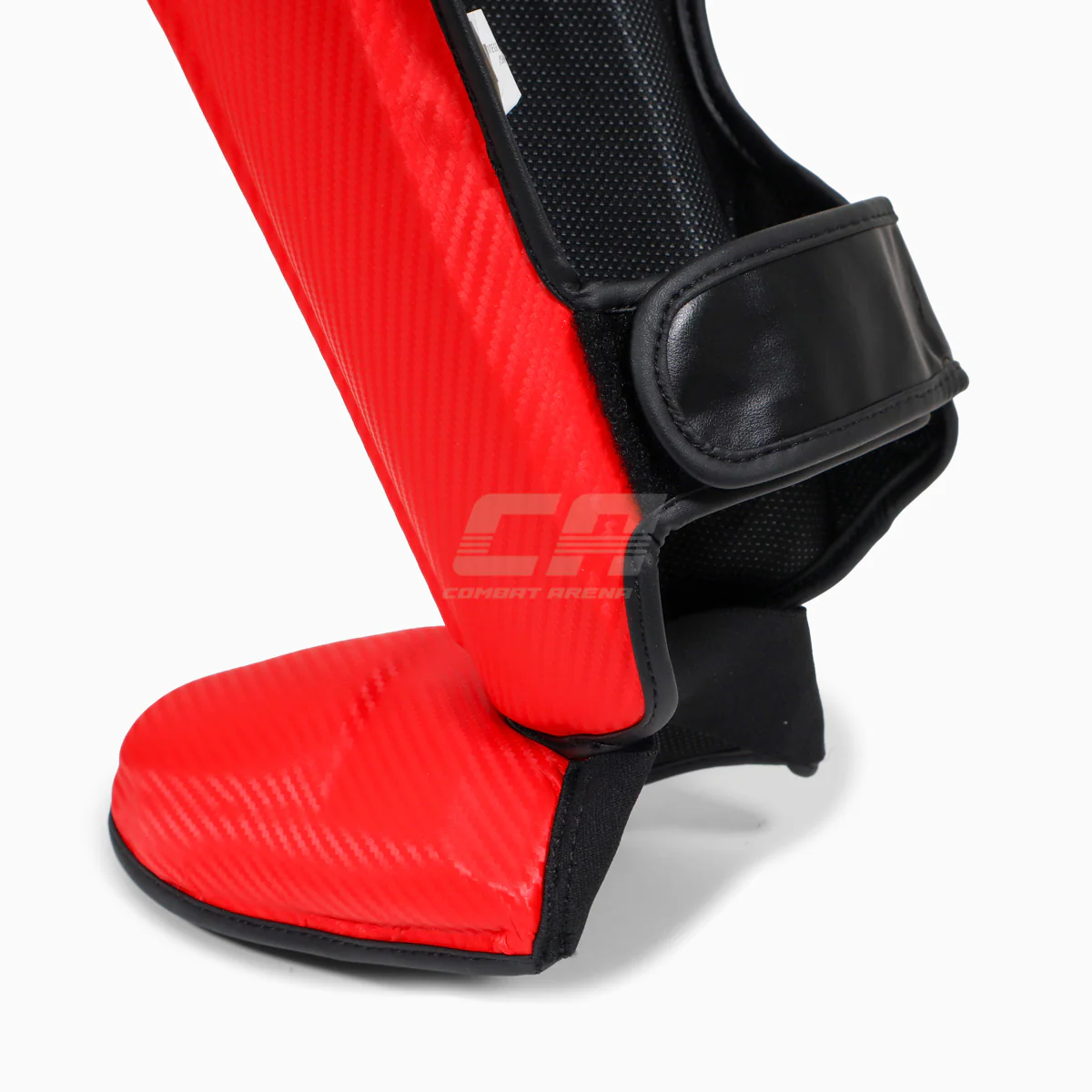 Caneleiras com parapeito Adidas Pro Kickboxing WAKO Vermelho-branco  - Image 7