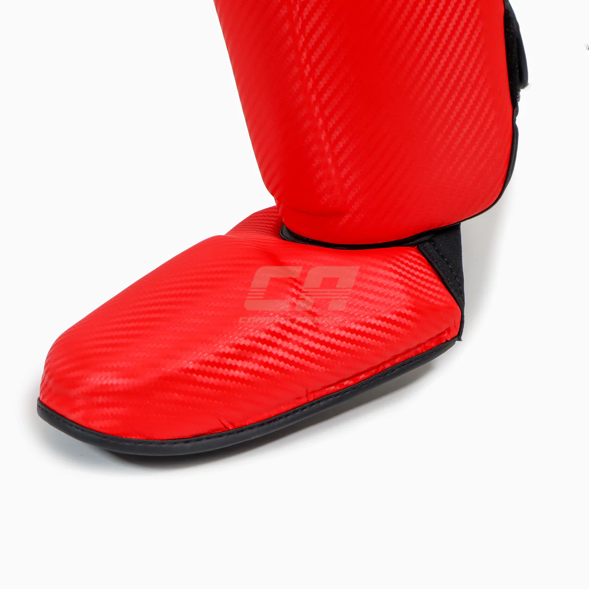 Caneleiras com parapeito Adidas Pro Kickboxing WAKO Vermelho-branco  - Image 8