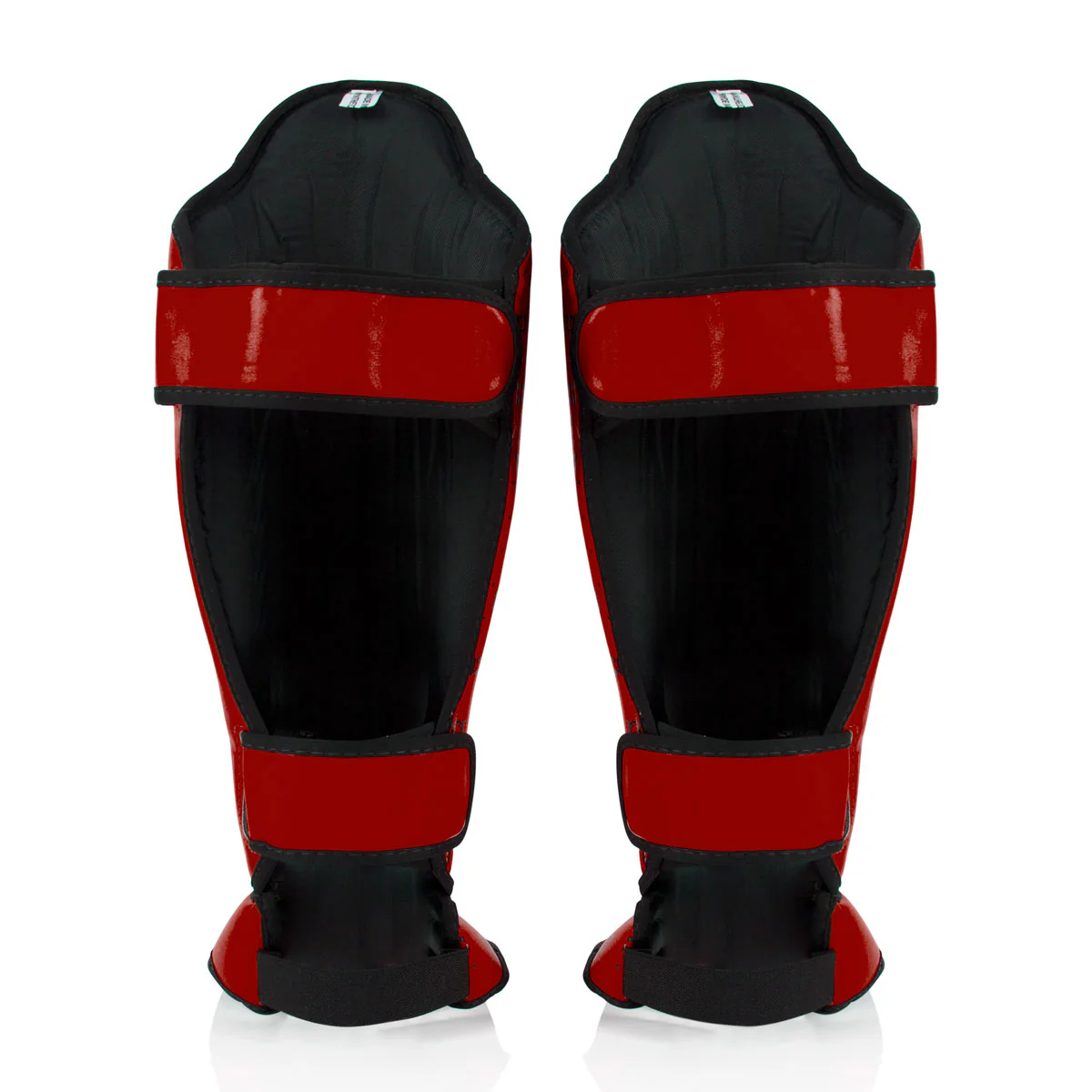 Caneleiras Fairtex Competição SP5 com protetor de pés Vermelho  - Image 4