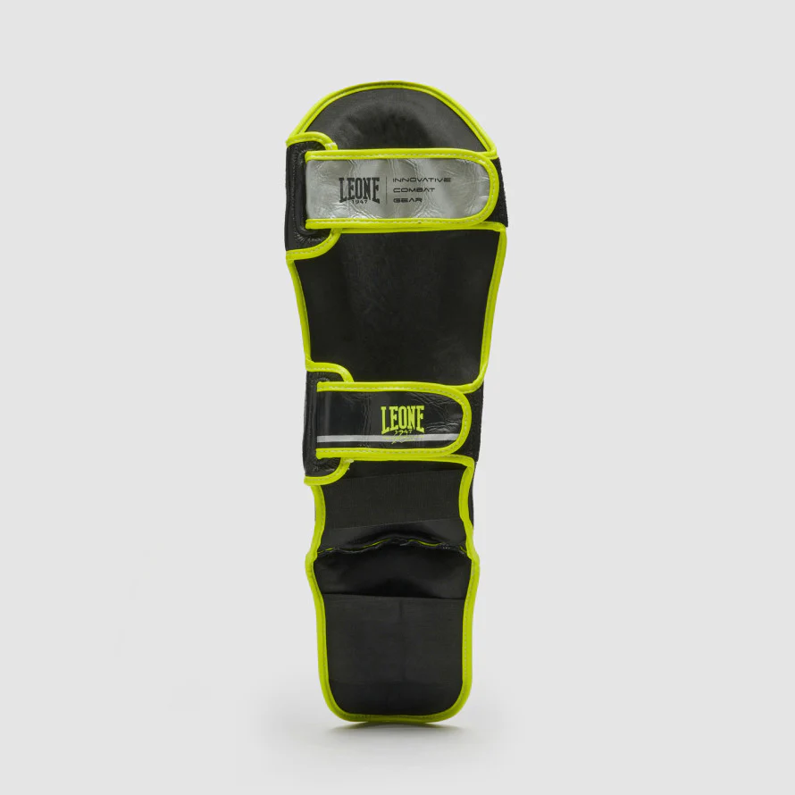 Caneleiras Leone Revo Fluo PT160F com protetor de pés  - Image 4