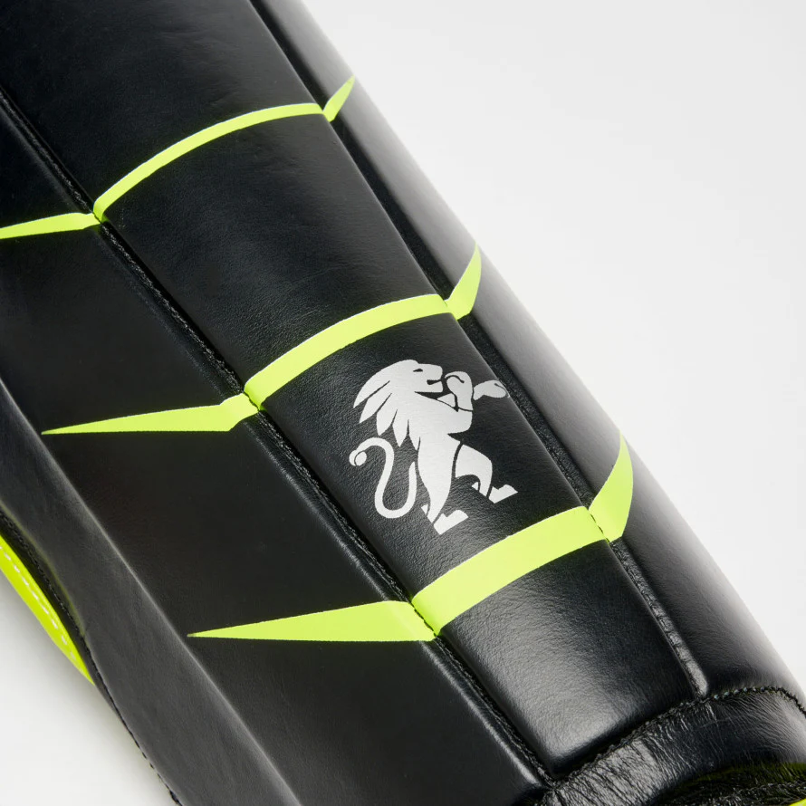 Caneleiras Leone Revo Fluo PT160F com protetor de pés  - Image 5