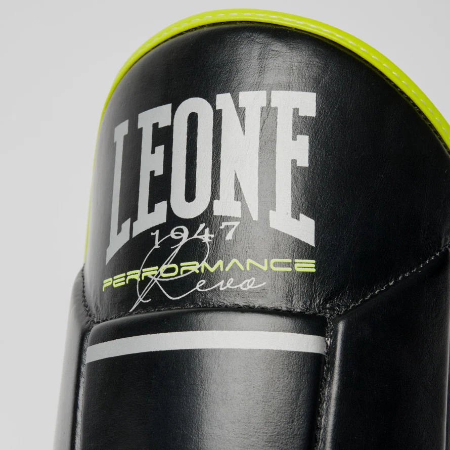Caneleiras Leone Revo Fluo PT160F com protetor de pés  - Image 7