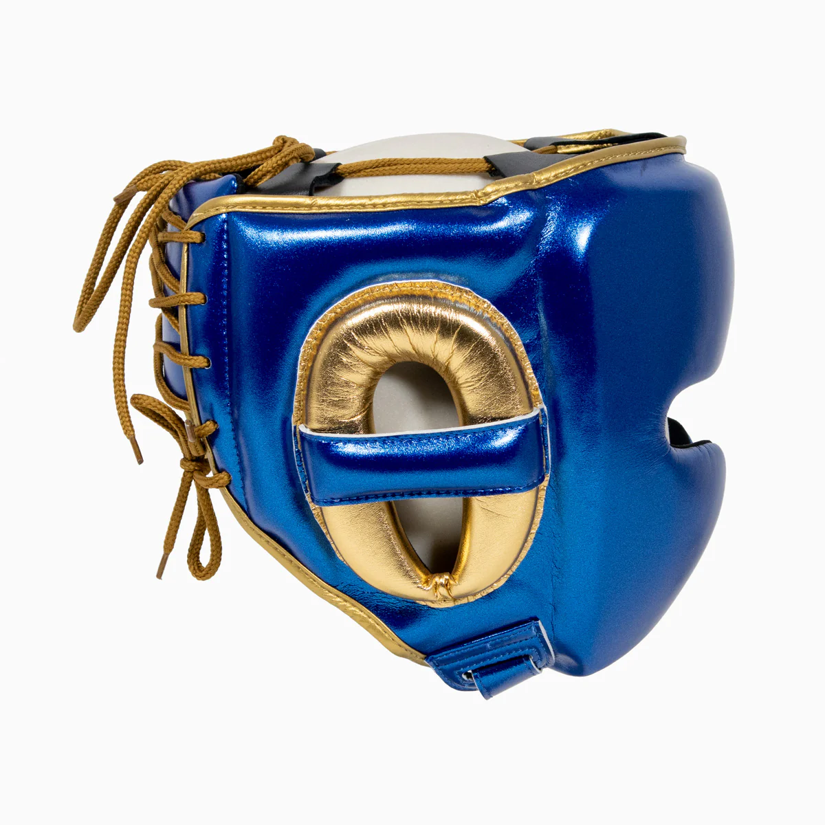 Capacete Adidas Pro Azul-ouro  - Image 5