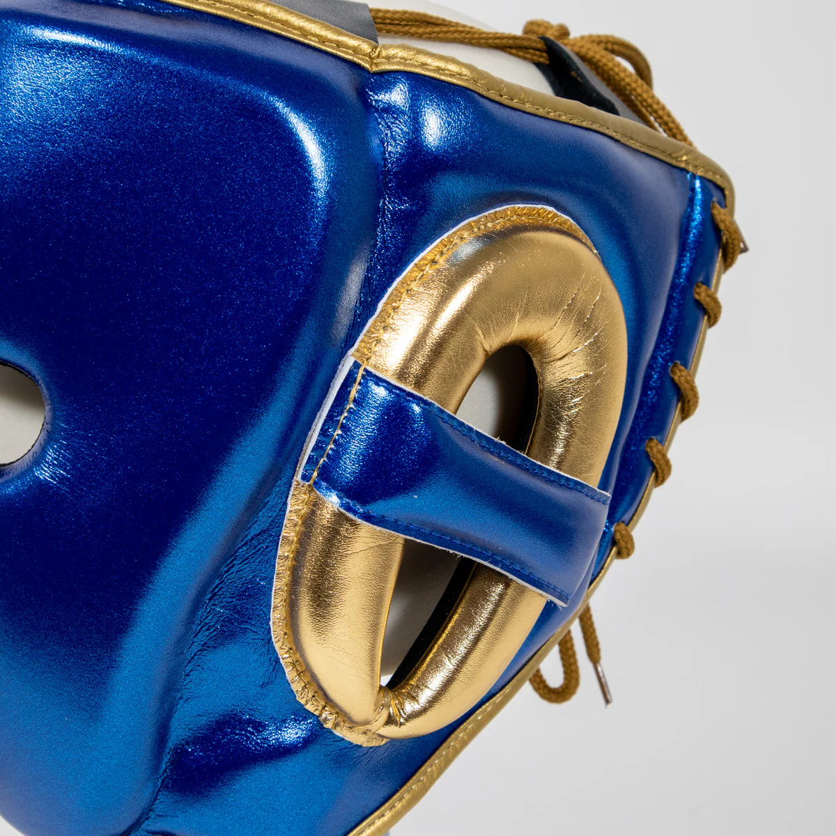 Capacete Adidas Pro Azul-ouro  - Image 7