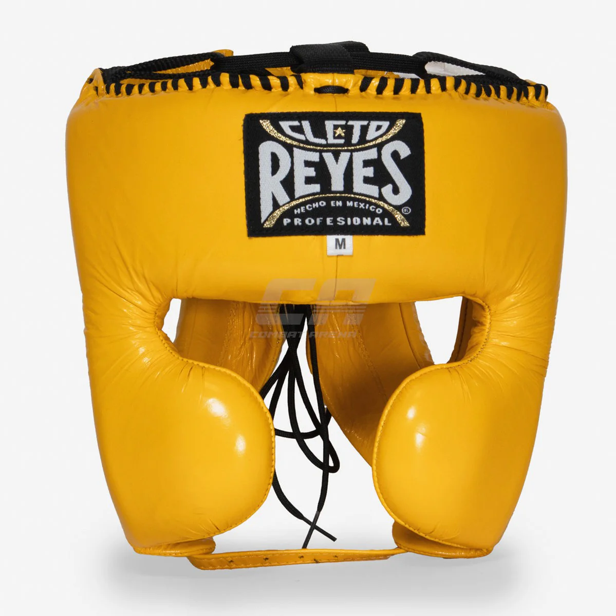 Capacete Cleto Reyes com parazigomas Amarelo 